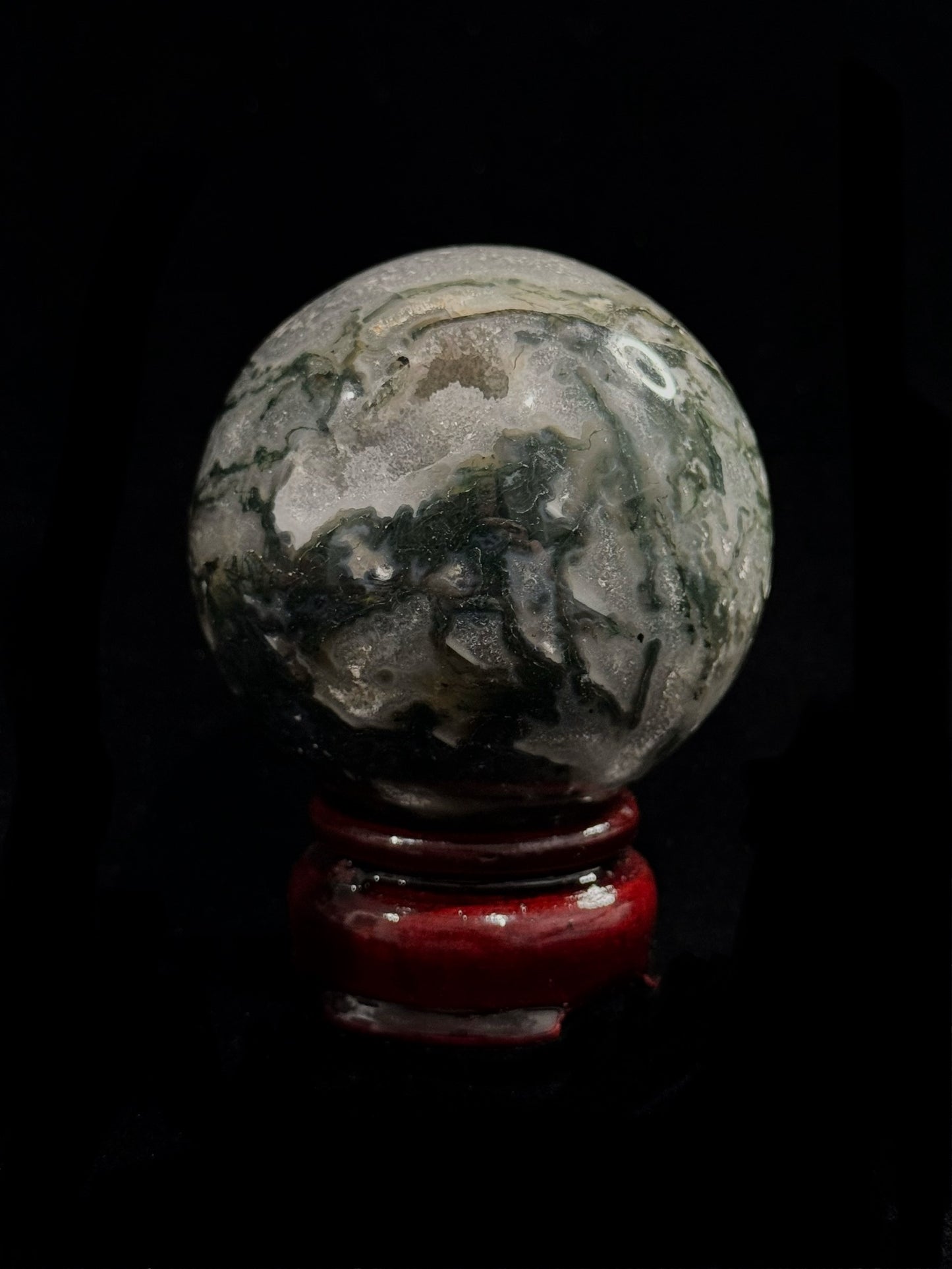Moss Agate Sphere