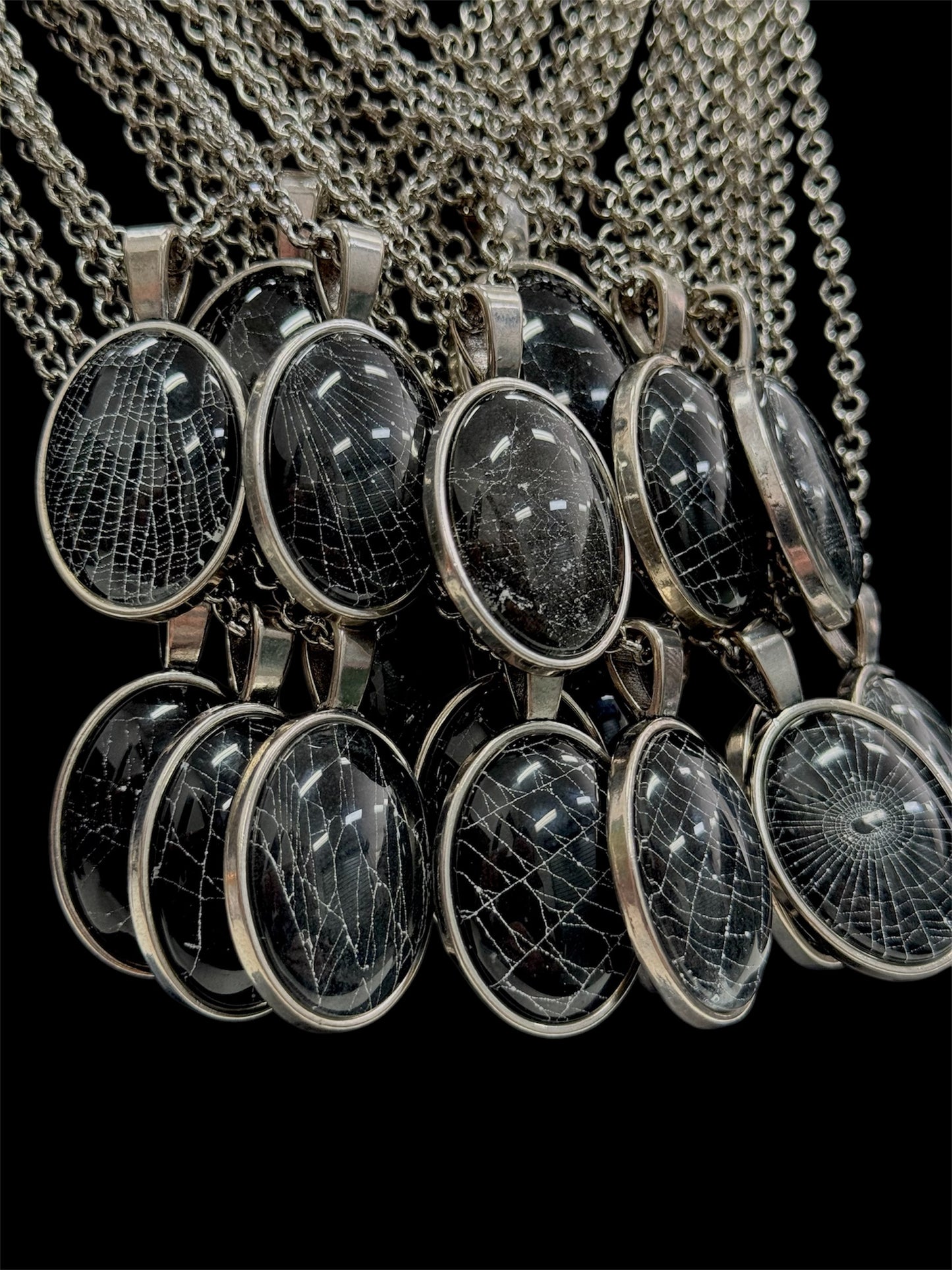 Spider Web Necklace