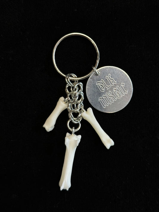 Fox Bone Keychain