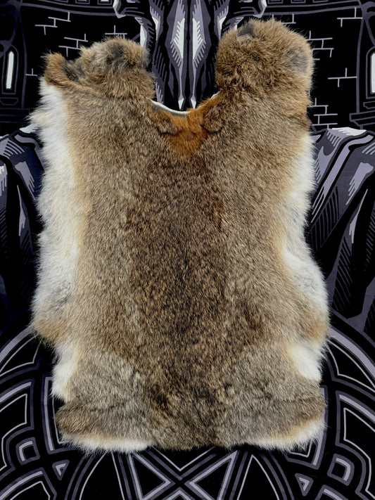 Rabbit Pelt - Brown